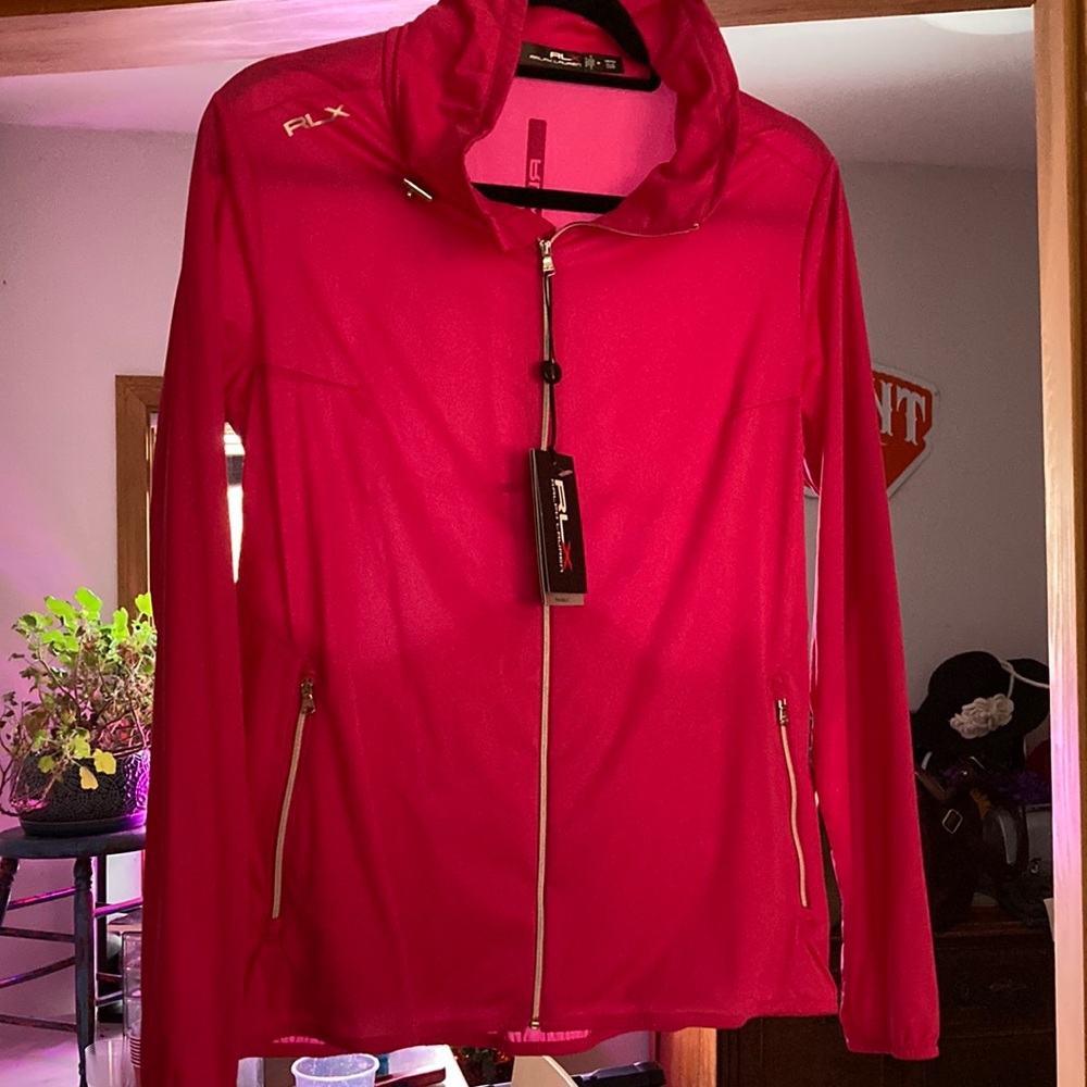 RLX Ralph Lauren pink golf jacket! New!